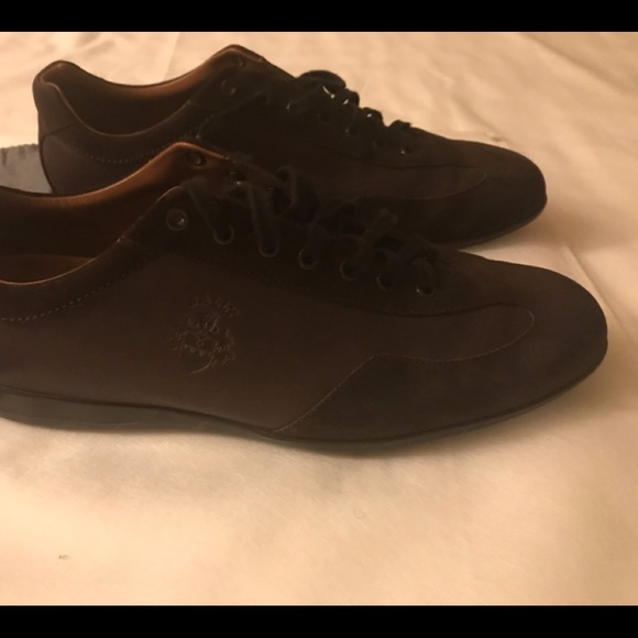 Bally Brown Suede& Leather Sneaker - Picture 5 of 13